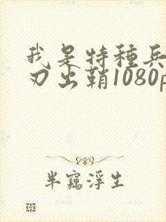 我是特种兵之利刃出鞘1080p下载