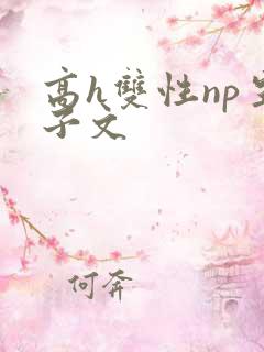 高h双性np生子文