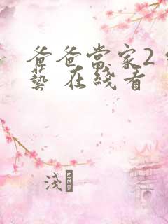 爸爸当家2 综艺 在线看