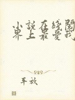 小说在线阅读世界上最爱我的人