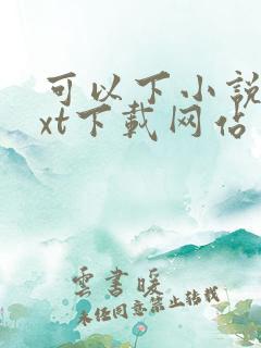 可以下小说的txt下载网站