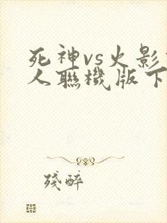 死神vs火影双人联机版下载