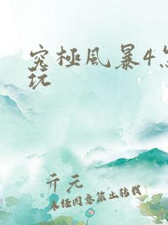 究极风暴4怎么玩