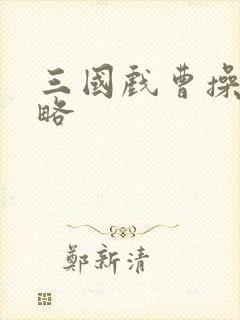 三国戏曹操传攻略