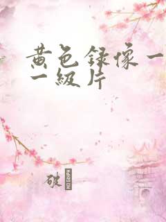 黄色录像一级片一级片