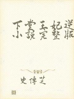 下堂王妃逆袭记小说完整版txt