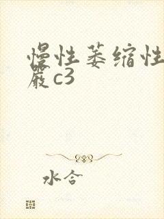 慢性萎缩性胃炎严c3