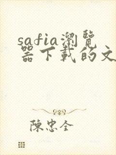 safia浏览器下载的文件在哪