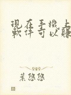 现在手机上什么软件可以赚钱