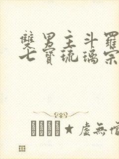 双男主斗罗受是七宝琉璃宗的小说