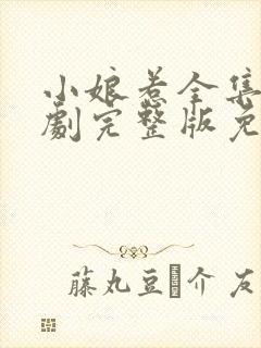 小娘惹全集电视剧完整版免费观看高清