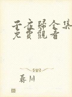 子夜归全集高清免费观看