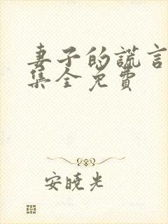 妻子的谎言40集全免费