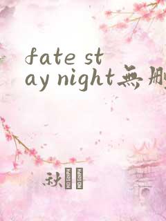 fate stay night无删减