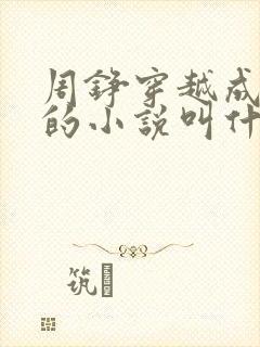 周铮穿越成太子的小说叫什么