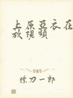 上原亚衣在线播放视频