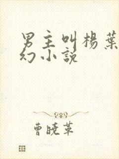 男主叫杨叶的玄幻小说