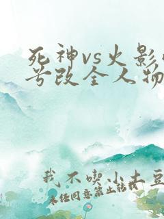 死神vs火影雨兮改全人物