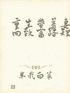 重生带着妻儿走向致富路短剧