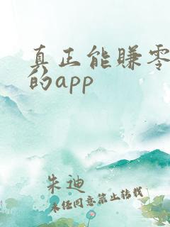 真正能赚零花钱的app