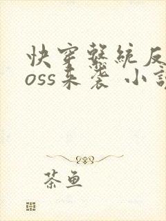 快穿系统反派boss来袭 小说