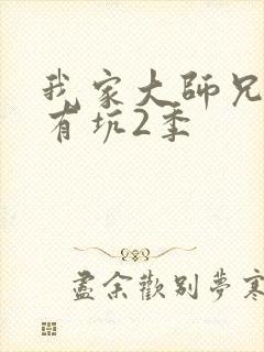 我家大师兄脑子有坑2季