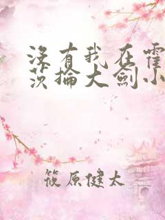 没有我在霍格沃茨抡大剑小说