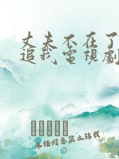 丈夫不在了老公追我电视剧免费观看