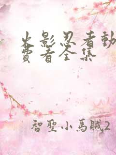 火影忍者动漫免费看全集