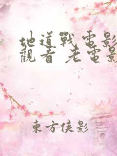 地道战电影免费观看 老电影