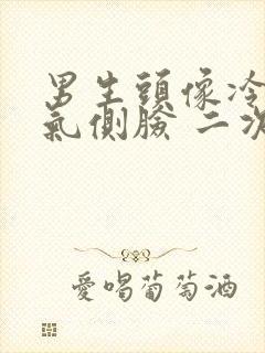 男生头像冷酷帅气侧脸 二次元