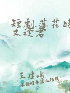 短剧.落花时节又逢君