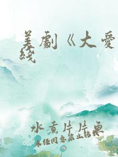 美剧《大爱》在线