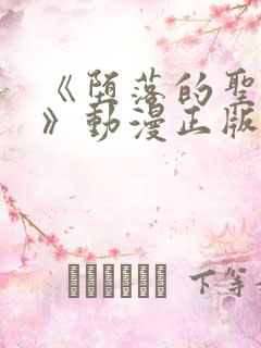 《堕落的圣骑士》动漫正版观看