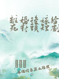 离婚后嫁给前夫死对头短剧