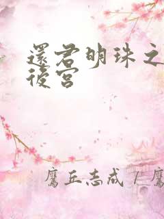 还君明珠之大清后宫