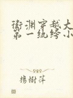 卫渊穿越大魏的第一纨绔小说