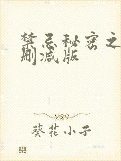 禁忌秘密之爱未删减版