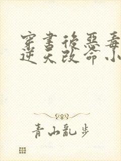 穿书后恶毒女配逆天改命小说