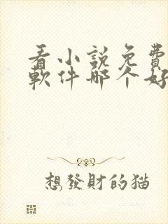 看小说免费听书软件哪个好