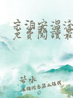 宋泊安温浅小说免费阅读最新章节