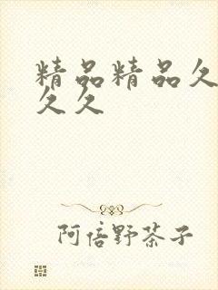 精品精品久久久久久