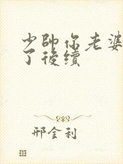 少帅你老婆又跑了后续