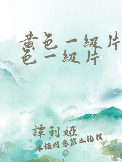 黄色一级片,黄色一级片