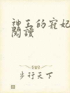 神王的宠妃免费阅读
