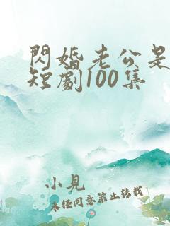 闪婚老公是豪门短剧100集