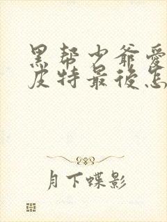 黑帮少爷爱上我皮特最后怎么了