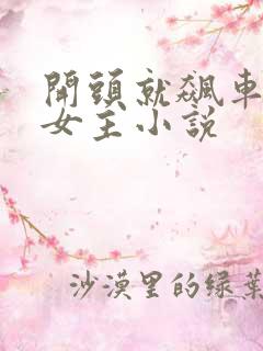 开头就飙车的双女主小说