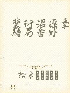 裴衍温瑶季淑大结局番外