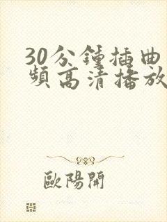 30分钟插曲视频高清播放